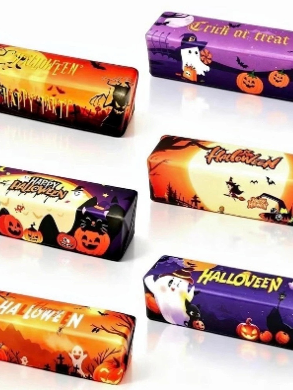 1 8Halloween butter Squishy Orange & Purple NWT